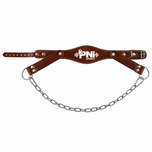 Weight Lifting Leather Head Harness