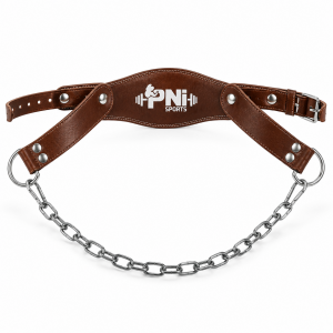 Weight Lifting Leather Head Harness