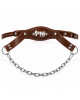 Weight Lifting Leather Head Harness
