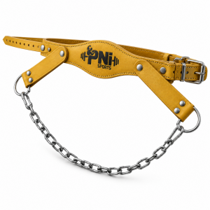 Weight Lifting Leather Head Harness
