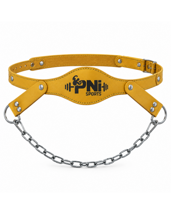 Weight Lifting Leather Head Harness