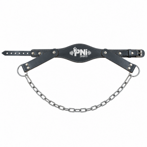 Weight Lifting Leather Head Harness