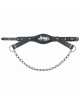 Weight Lifting Leather Head Harness