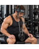 Weight Lifting Leather Head Harness