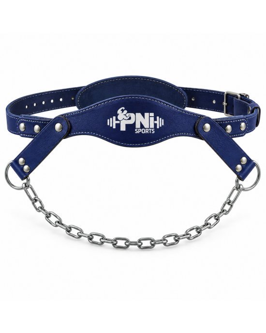 Weight Lifting Leather Head Harness