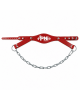 Weight Lifting Leather Head Harness