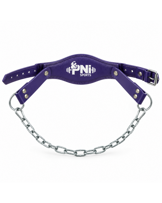 Weight Lifting Leather Head Harness