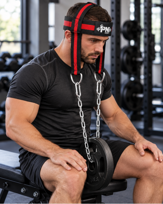 Weight Lifting Nylon Head Harness