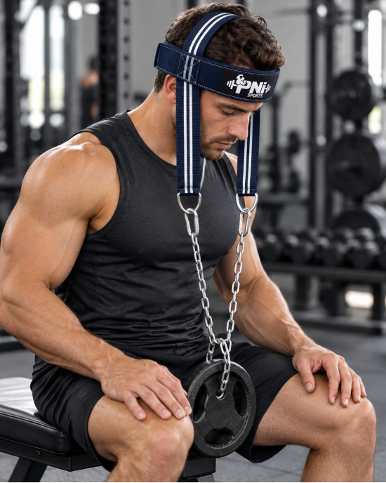 Weight Lifting Nylon Head Harness