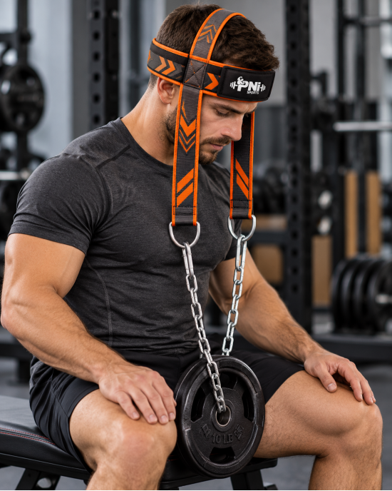 Weight Lifting Nylon Head Harness