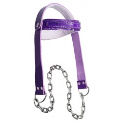Weight Lifting Leather Head Harness