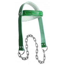 Weight Lifting Leather Head Harness