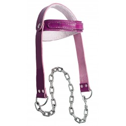 Weight Lifting Leather Head Harness